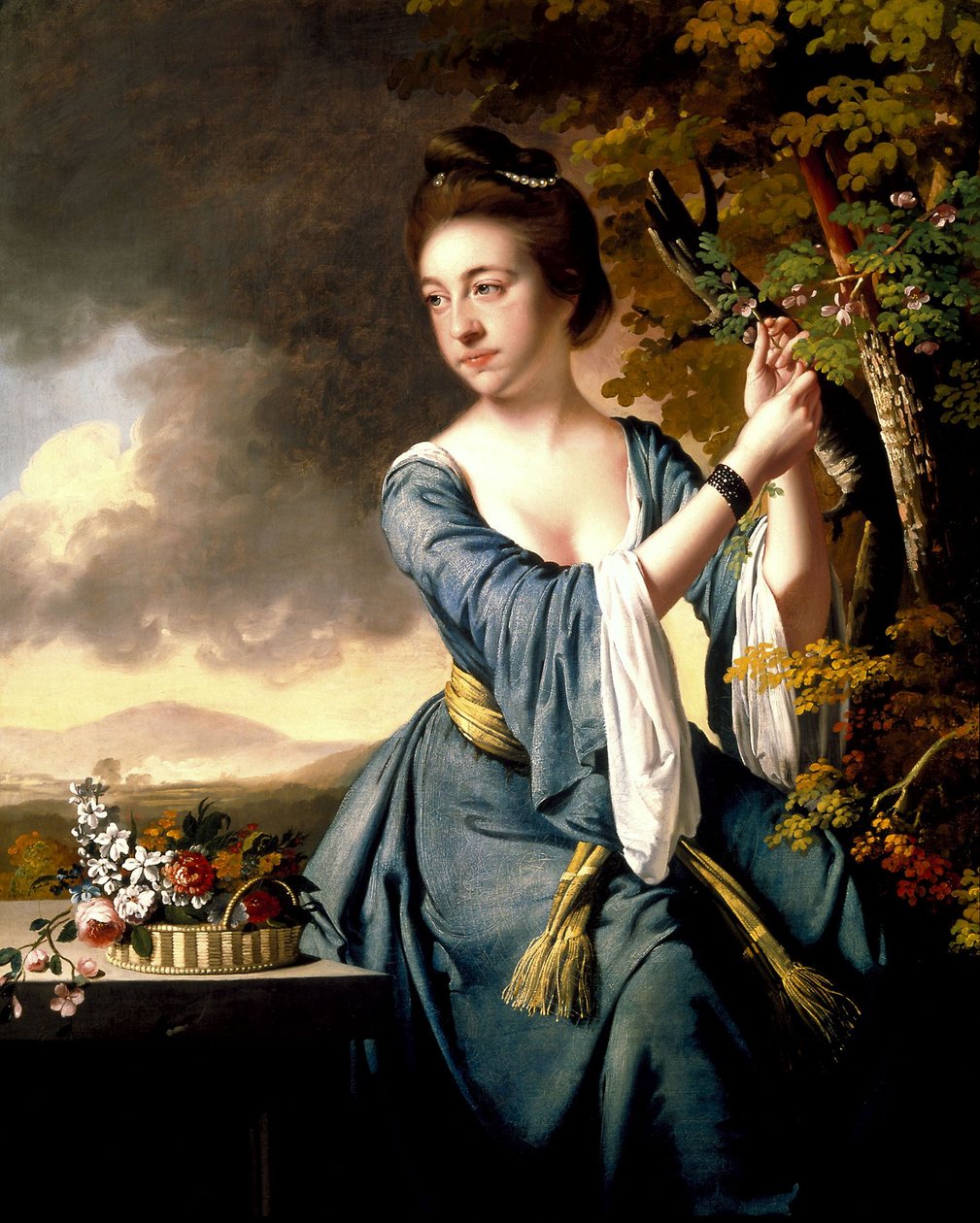 Elizabeth, Sra. de John Bostock por Joseph Wright de Derby, ARA de Joseph Wright of Derby
