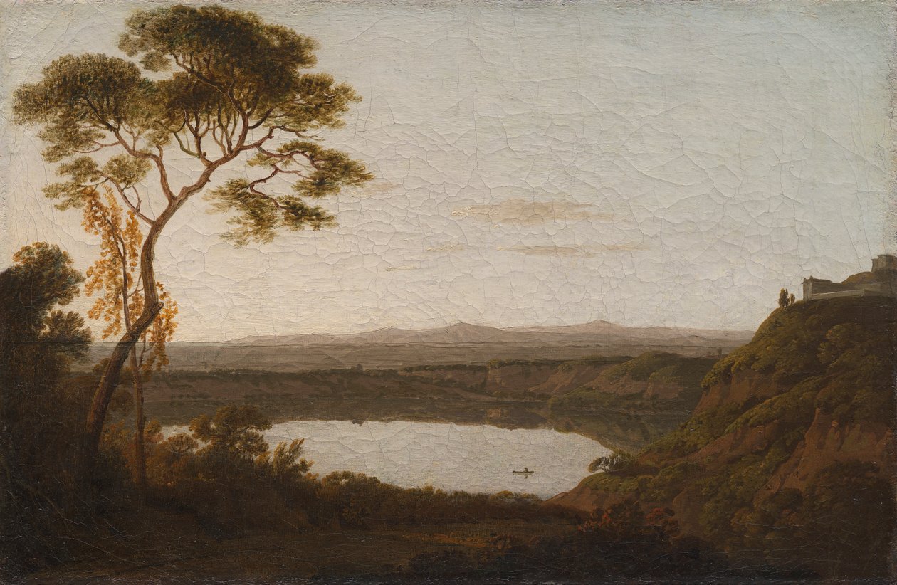 Lago Albano de Joseph Wright of Derby