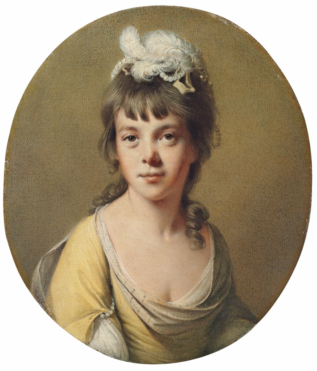 Retrato de la señorita Harriet Hope de Joseph Wright of Derby