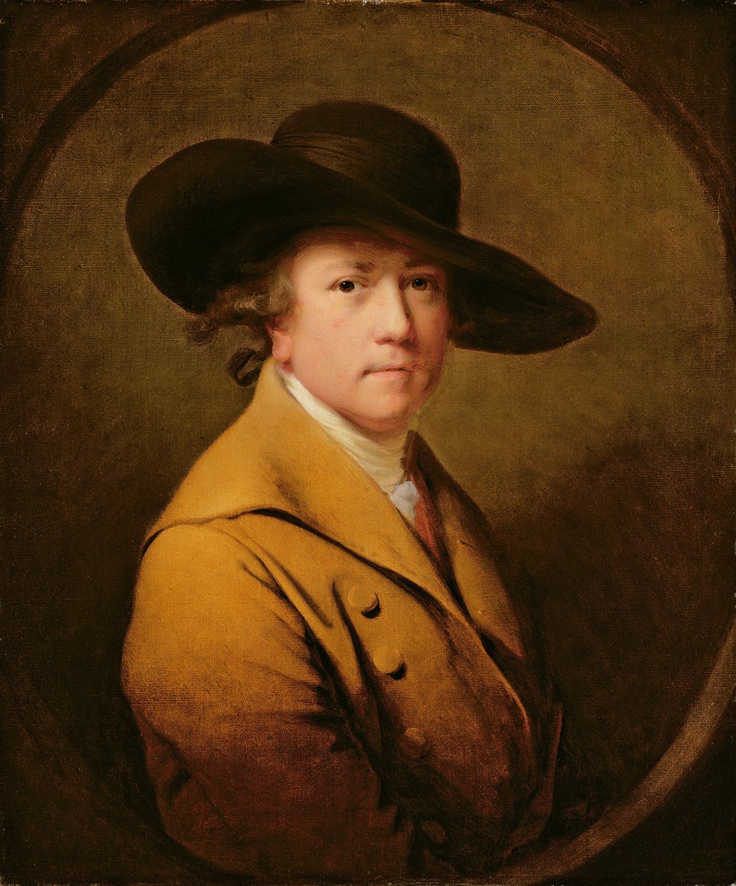 Autorretrato, c.1780 de Joseph Wright of Derby