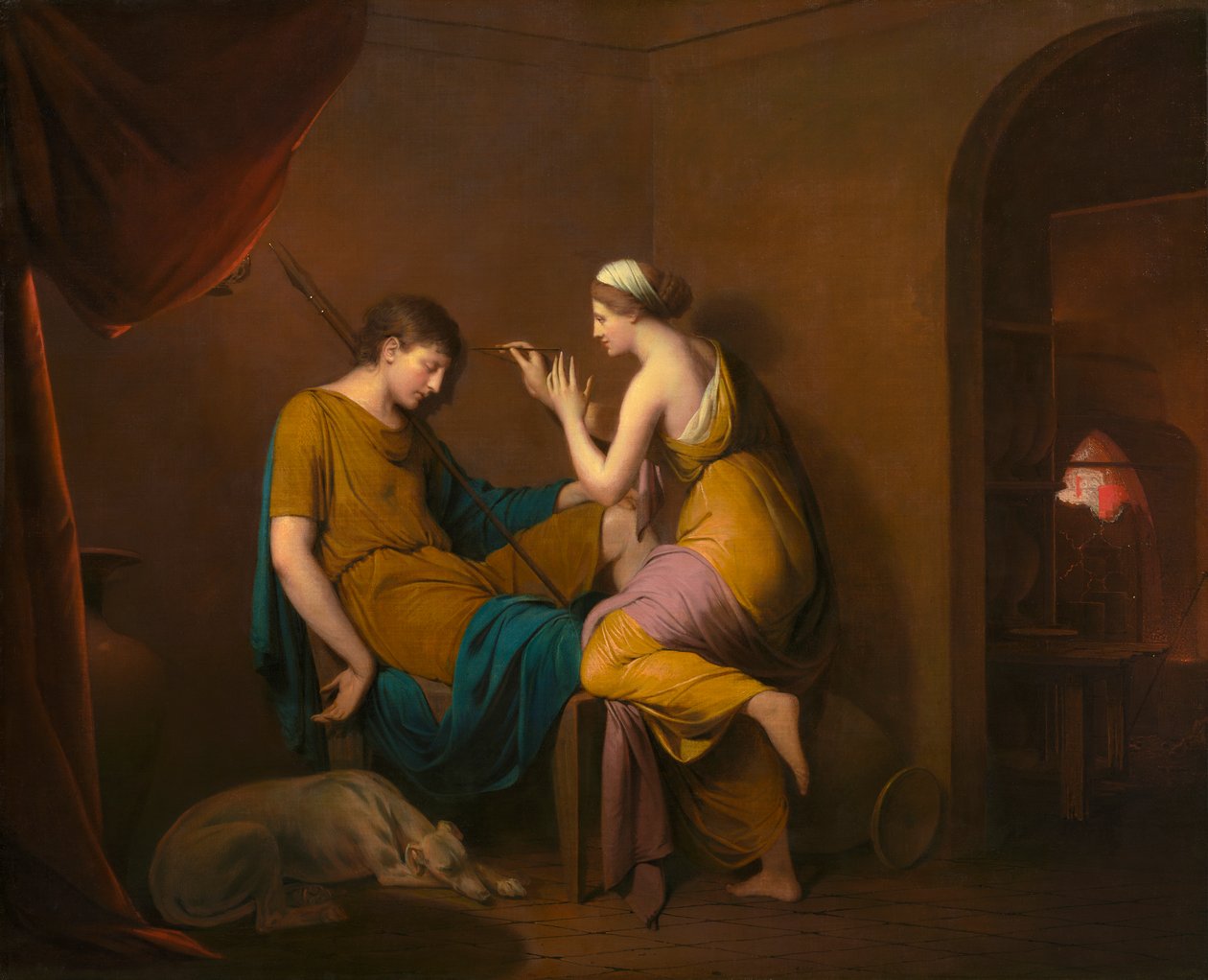 La Doncella Corintia, 1782-84 de Joseph Wright of Derby