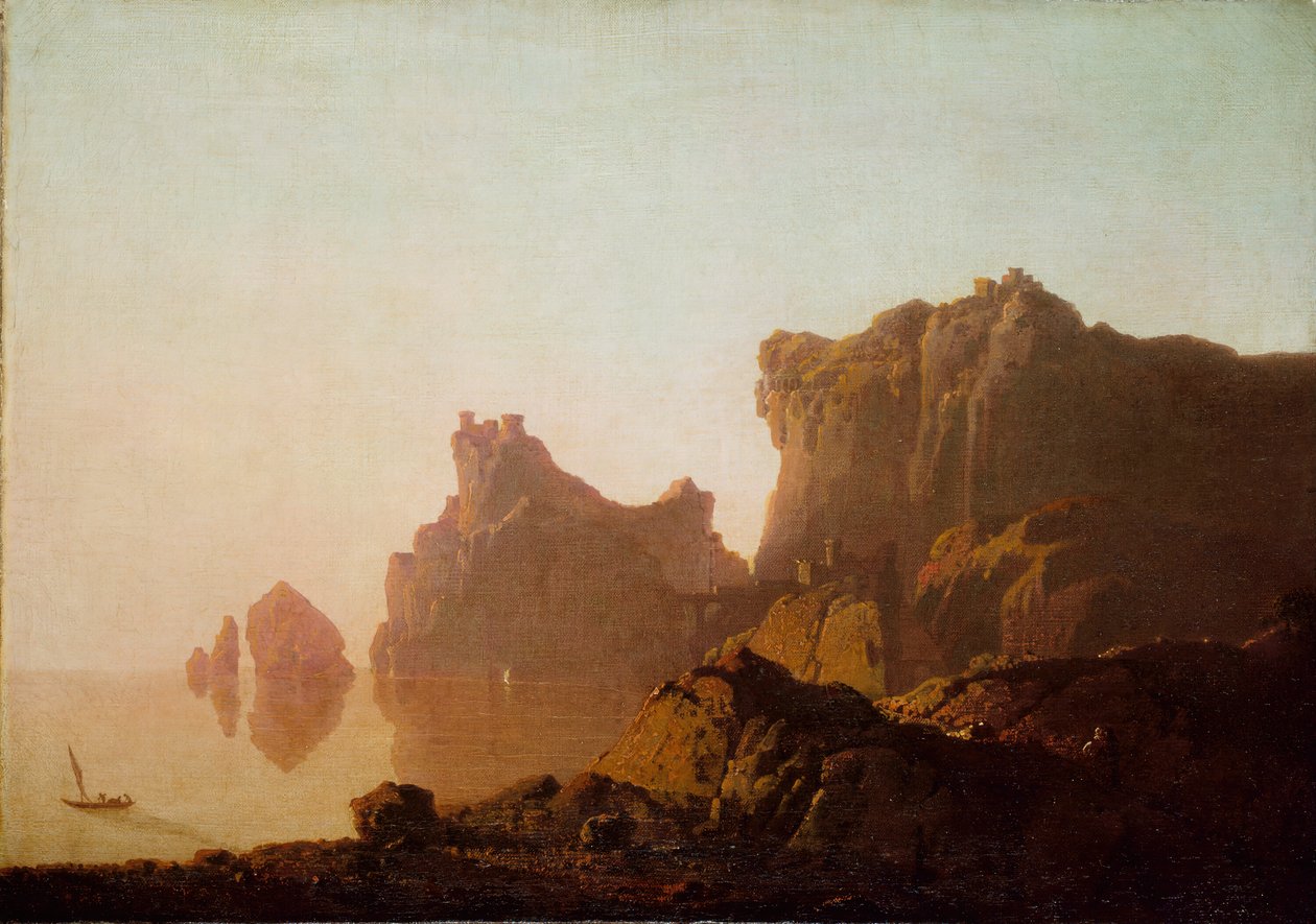El Golfo de Salerno, 1783-85 de Joseph Wright of Derby