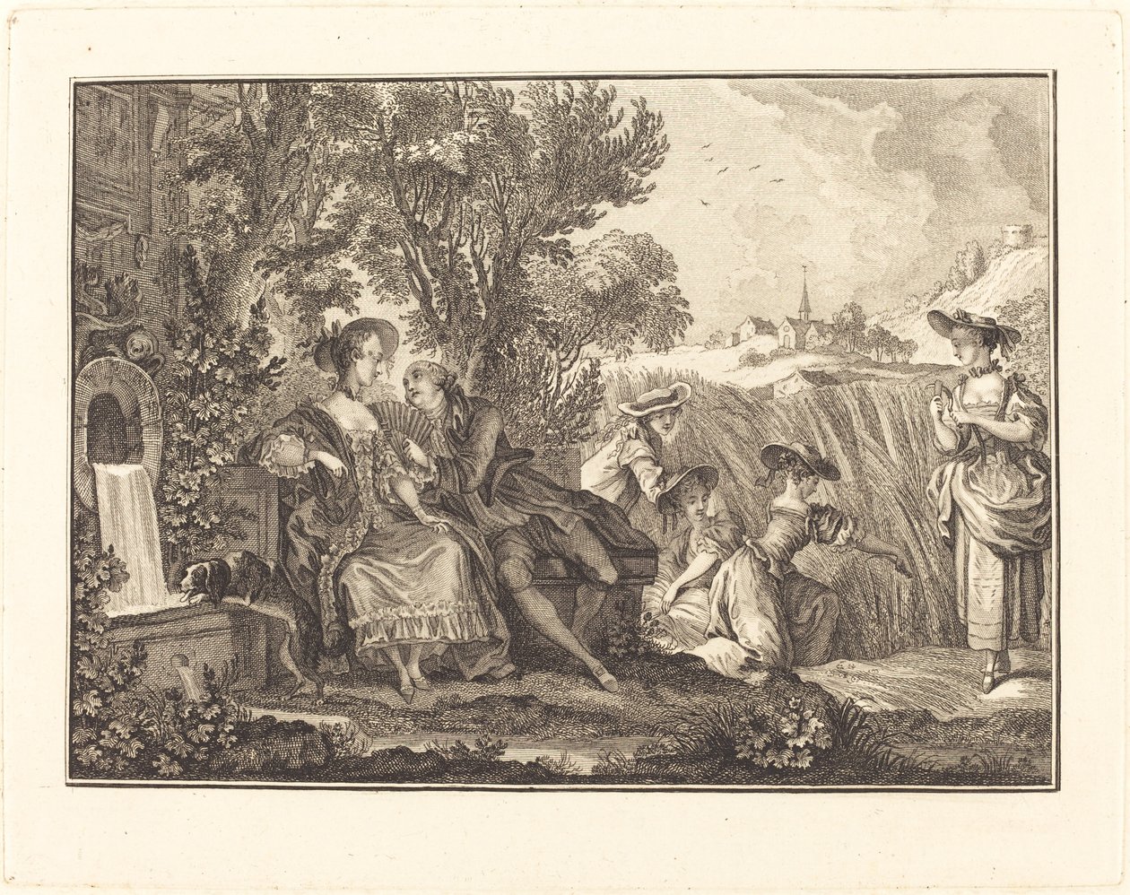 Verano de Joseph de Longueil after Charles Eisen