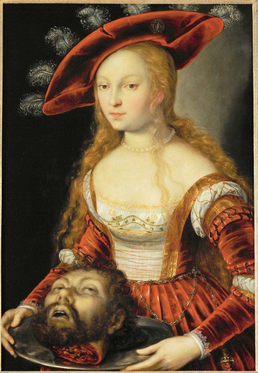 Salomé con la cabeza de Juan Bautista ... de Joseph the younger Heintz