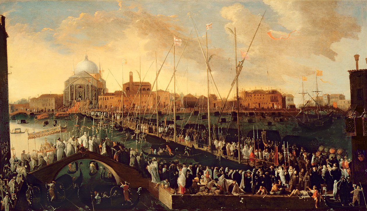 La procesión del Redentore de Joseph Heintz der Jüngere
