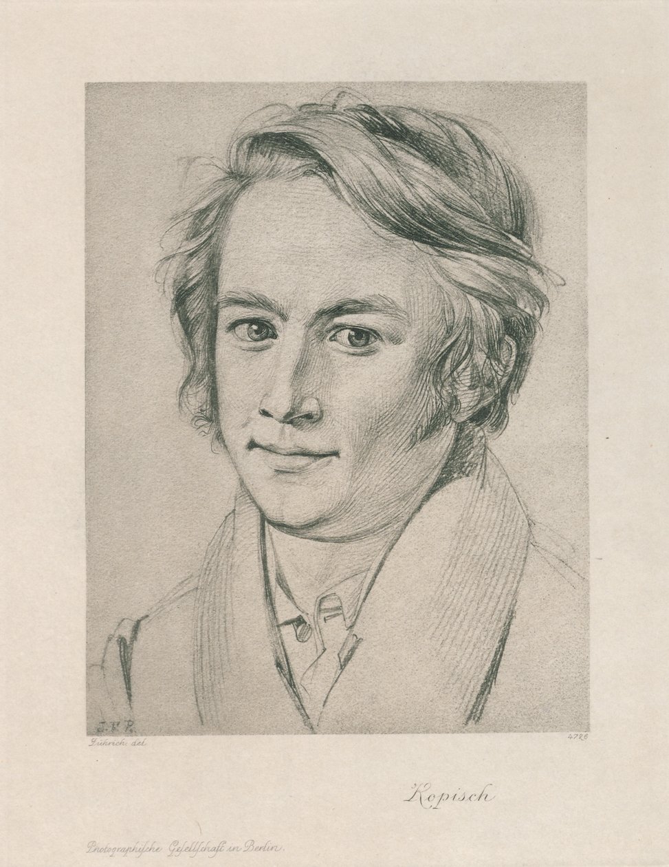 Retrato de hombre de Joseph von Fuhrich