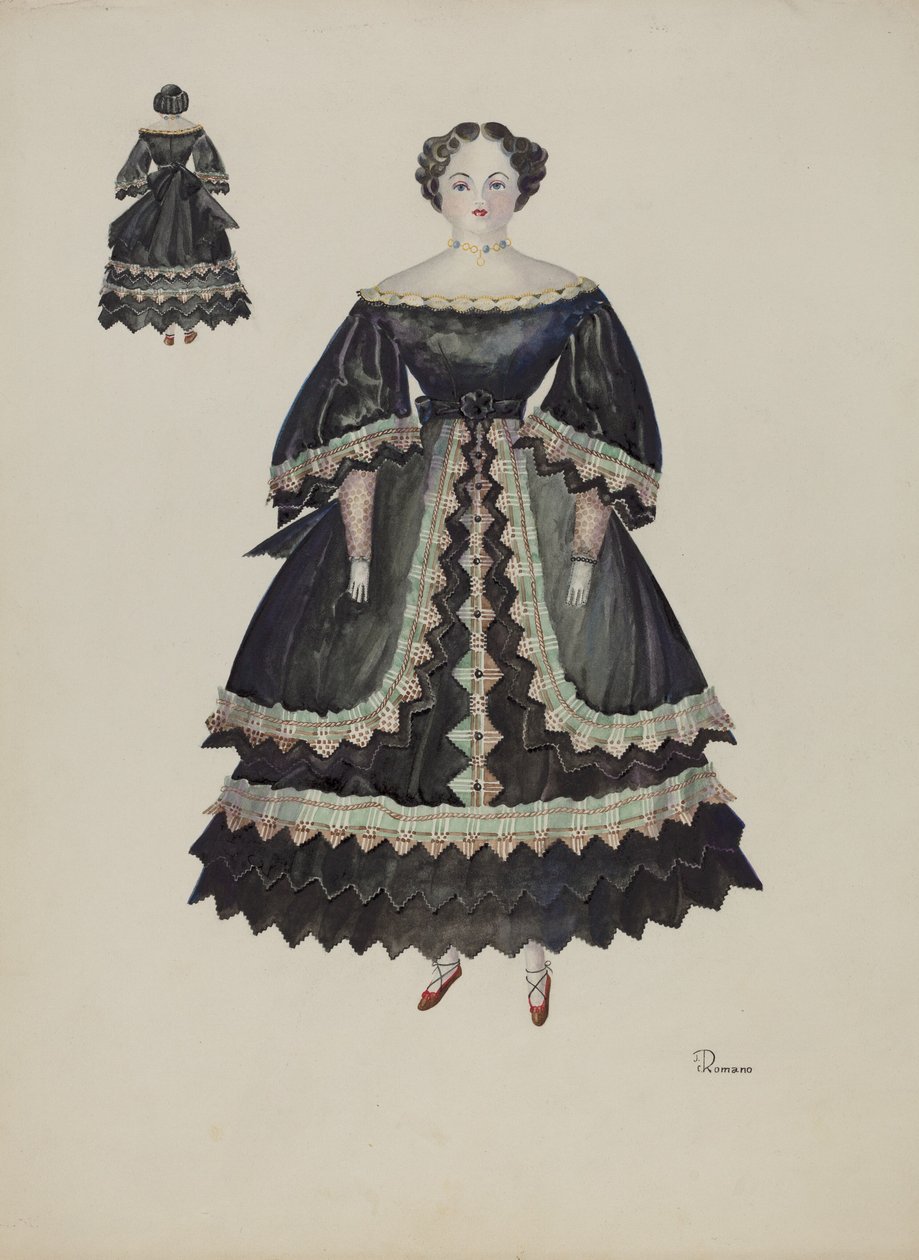 Muñeca - Minerva Pratt, c. 1937 de Josephine C. Romano
