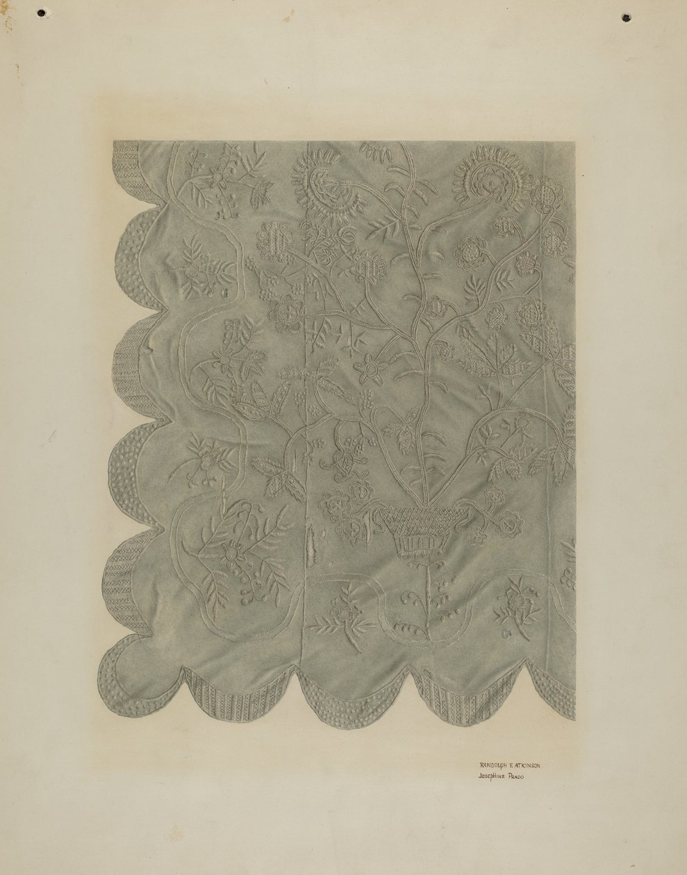 Cubrecama de Josephine Prado and Randolph Atkinson