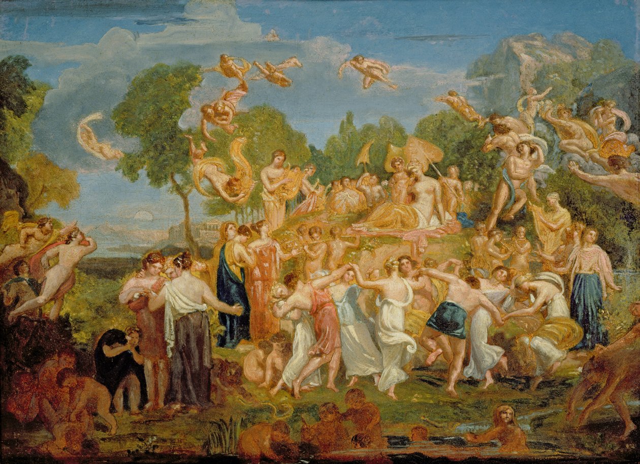 Una fiesta arcadiana de Joshua Cristall