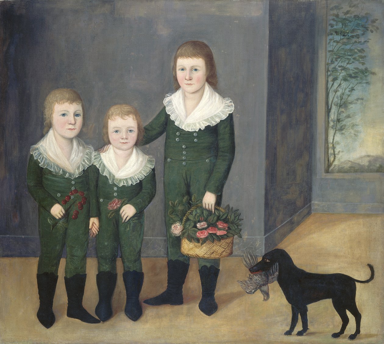 Los niños de Westwood c.1807 de Joshua Johnson