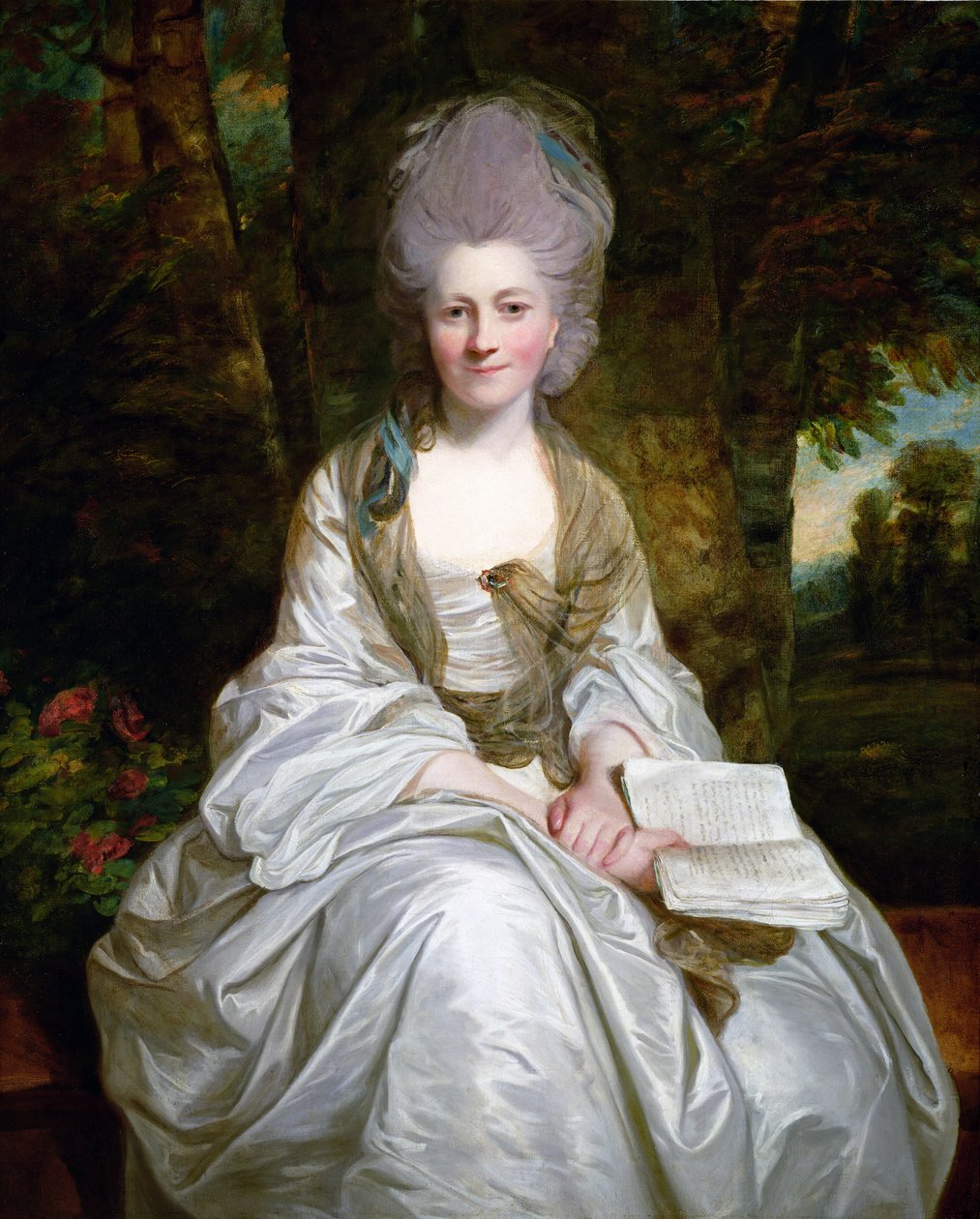 Retrato de Dorothy Vaughan, Condesa de Lisburne, c.1777 de Joshua Reynolds