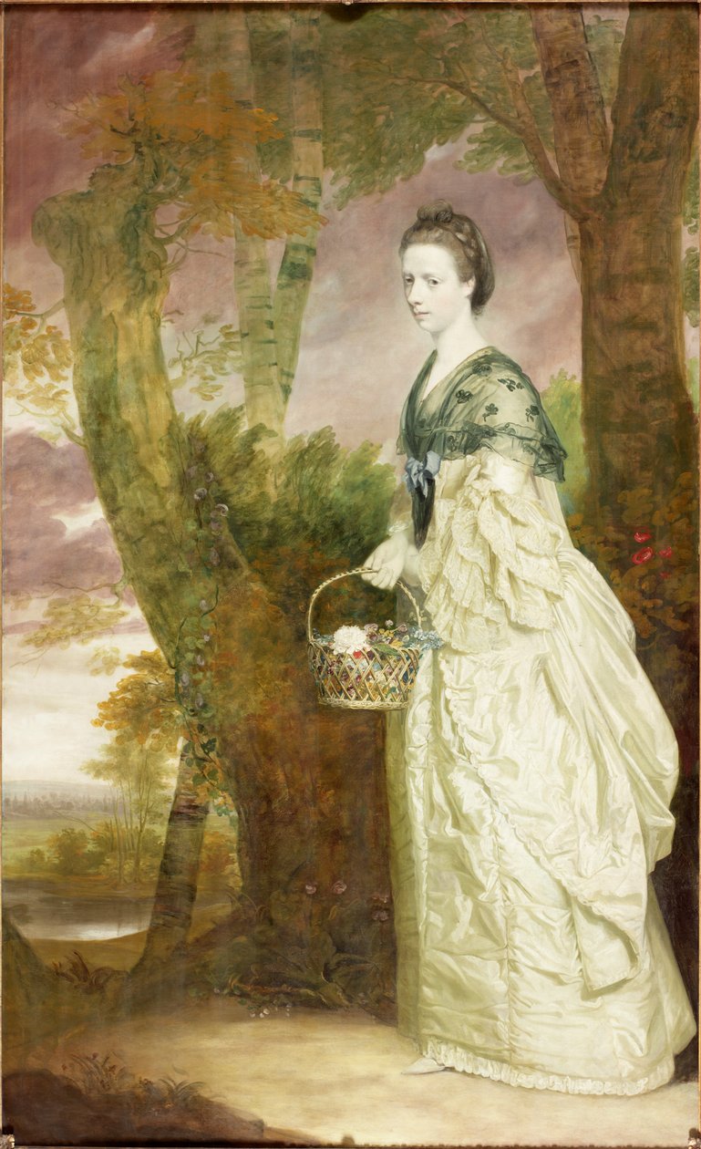Retrato de la Sra. Elizabeth Riddell, 1763 de Joshua Reynolds