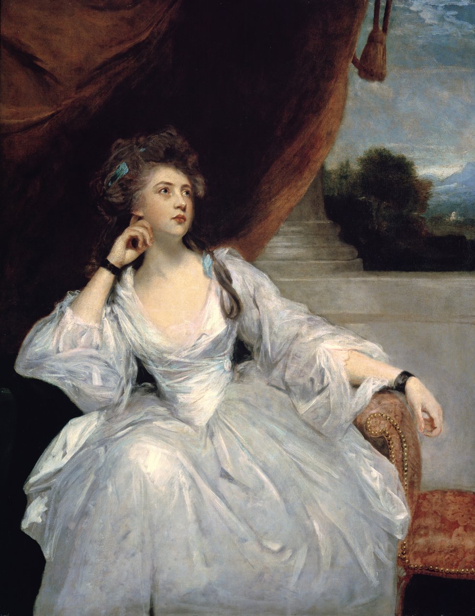 Retrato de la Sra. Stanhope de Joshua Reynolds
