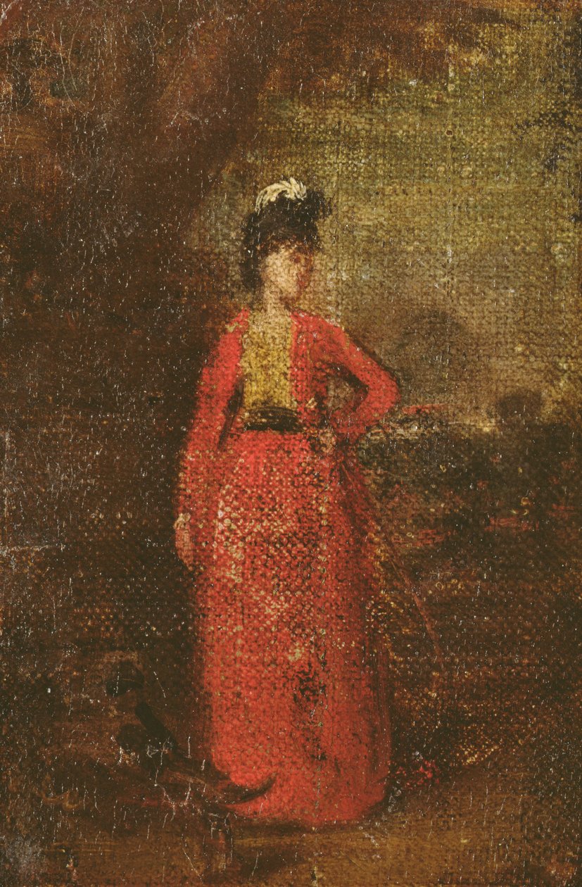 Boceto para Lady Worsley, c.1776 de Joshua Reynolds