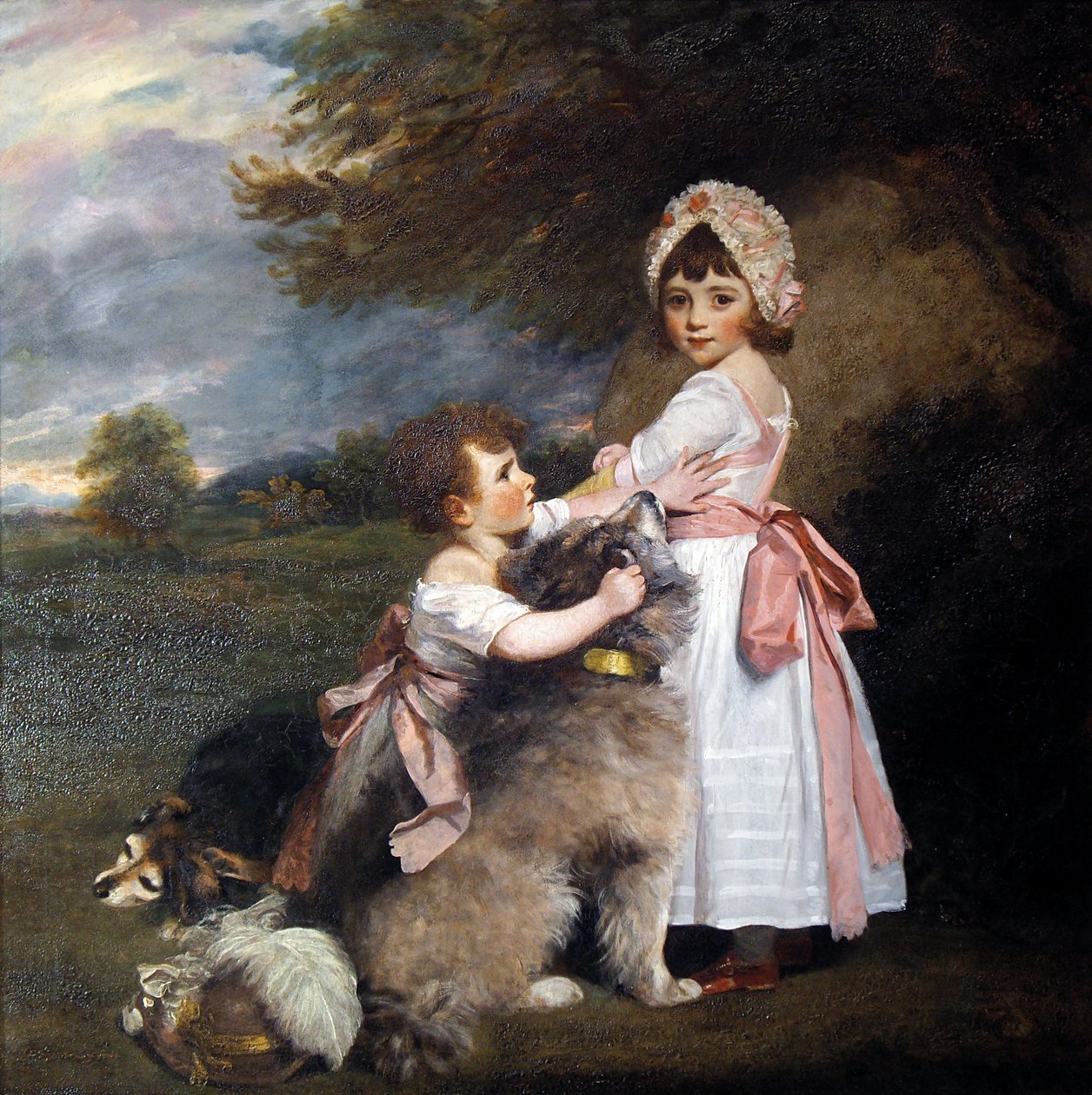 El Marqués de Granby y Lady Elizabeth Manners, como Niños de Joshua Reynolds