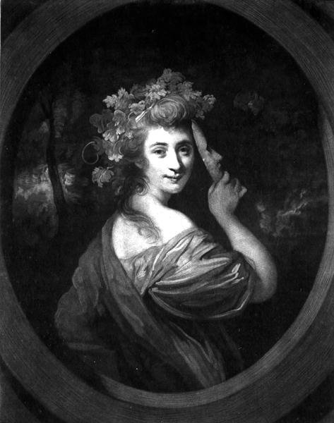 Mademoiselle Giovanna Baccelli (1753-1801) (grabado) de Joshua (after) Reynolds