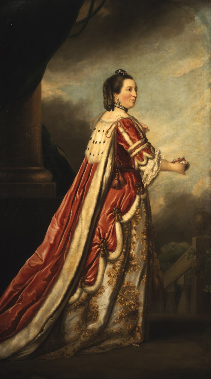 Retrato de Elizabeth, Duquesa de Northumberland de Joshua (after) Reynolds