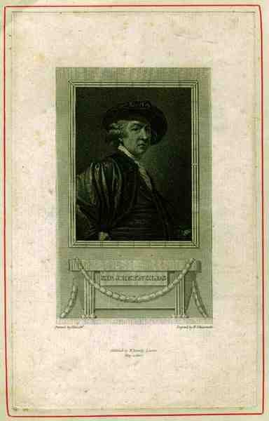 Retrato de Sir Joshua Reynolds (1732-92) grabado por N. Schiavonetti, pub. 1810 de Joshua (after) Reynolds
