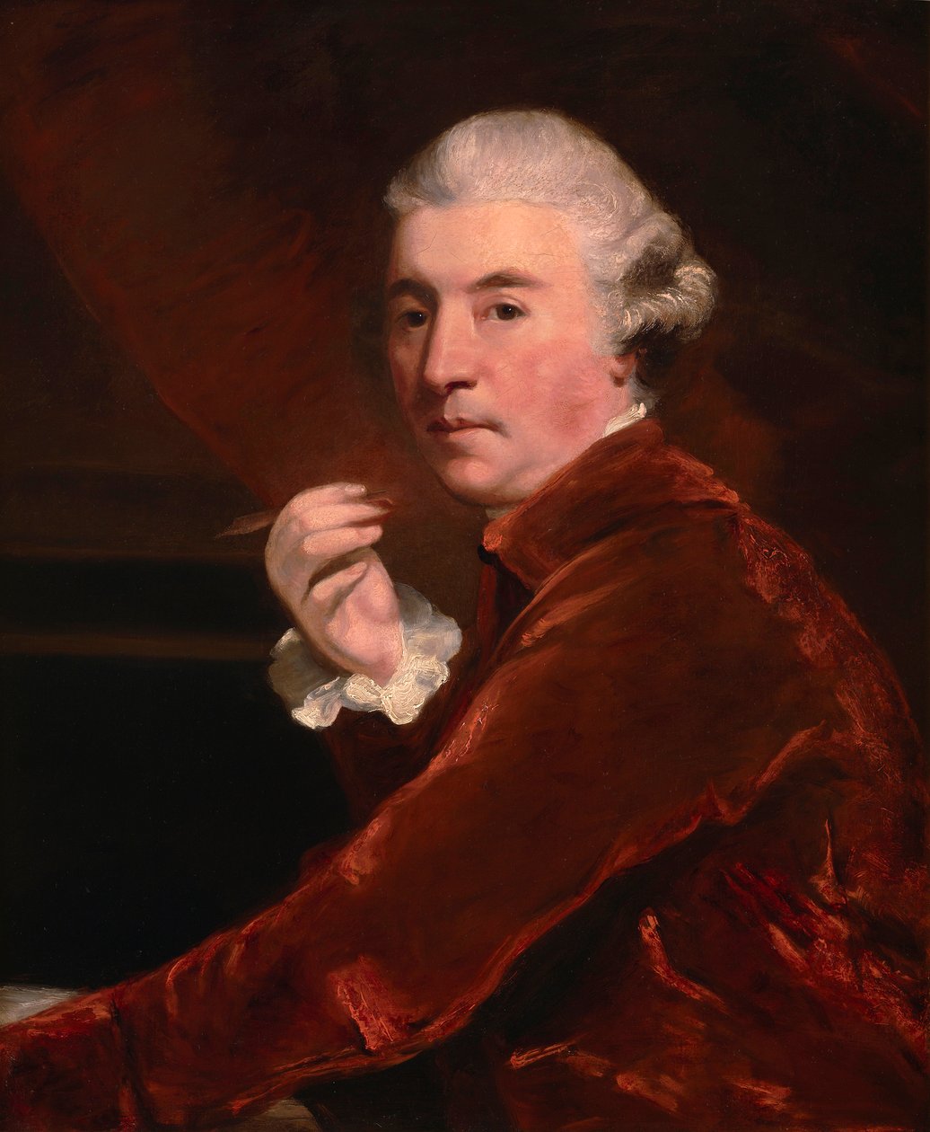 Sir William Chambers, c.1780 (óleo sobre lienzo) de Joshua (studio of) Reynolds