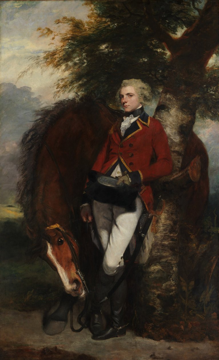 Capitán George K.H.Coussmaker, 1782 de Joshua Reynolds