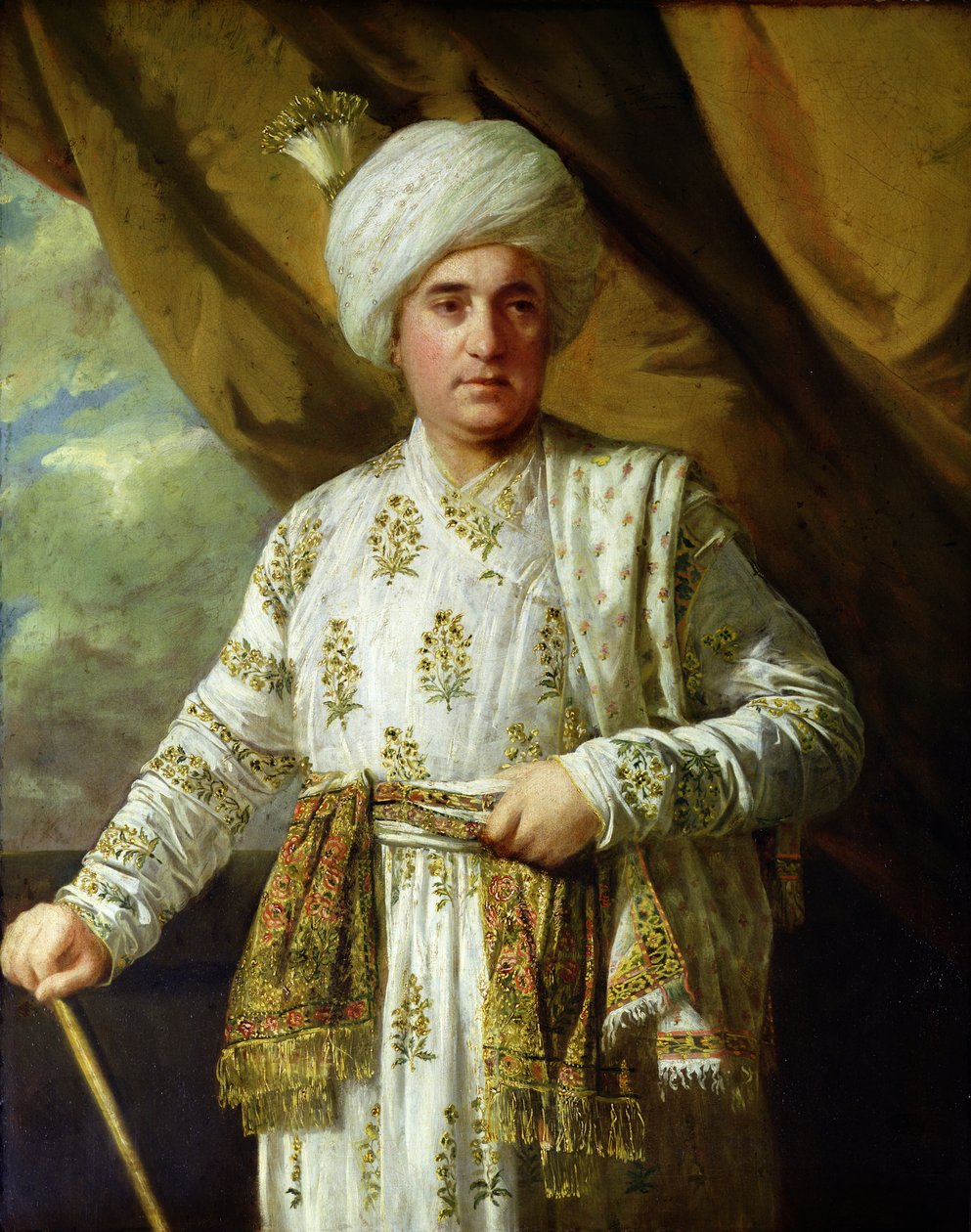 Capitán John Foote de la Honorable Compañía de las Indias Orientales de Joshua Reynolds