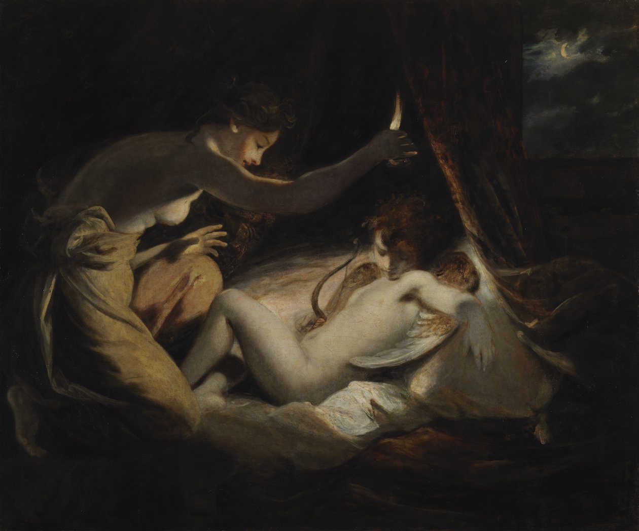 Cupido y Psique, c.1789 de Joshua Reynolds
