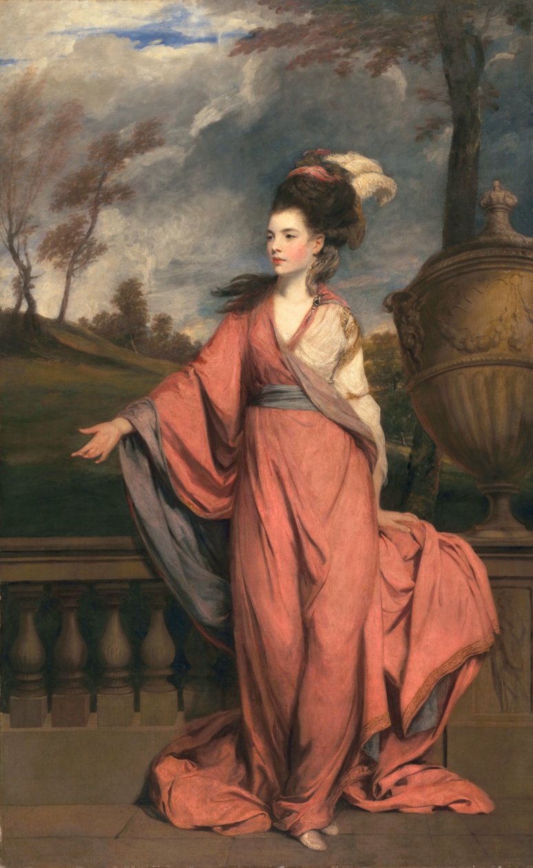Jane Fleming, luego Condesa de Harrington, c.1778-79 de Joshua Reynolds