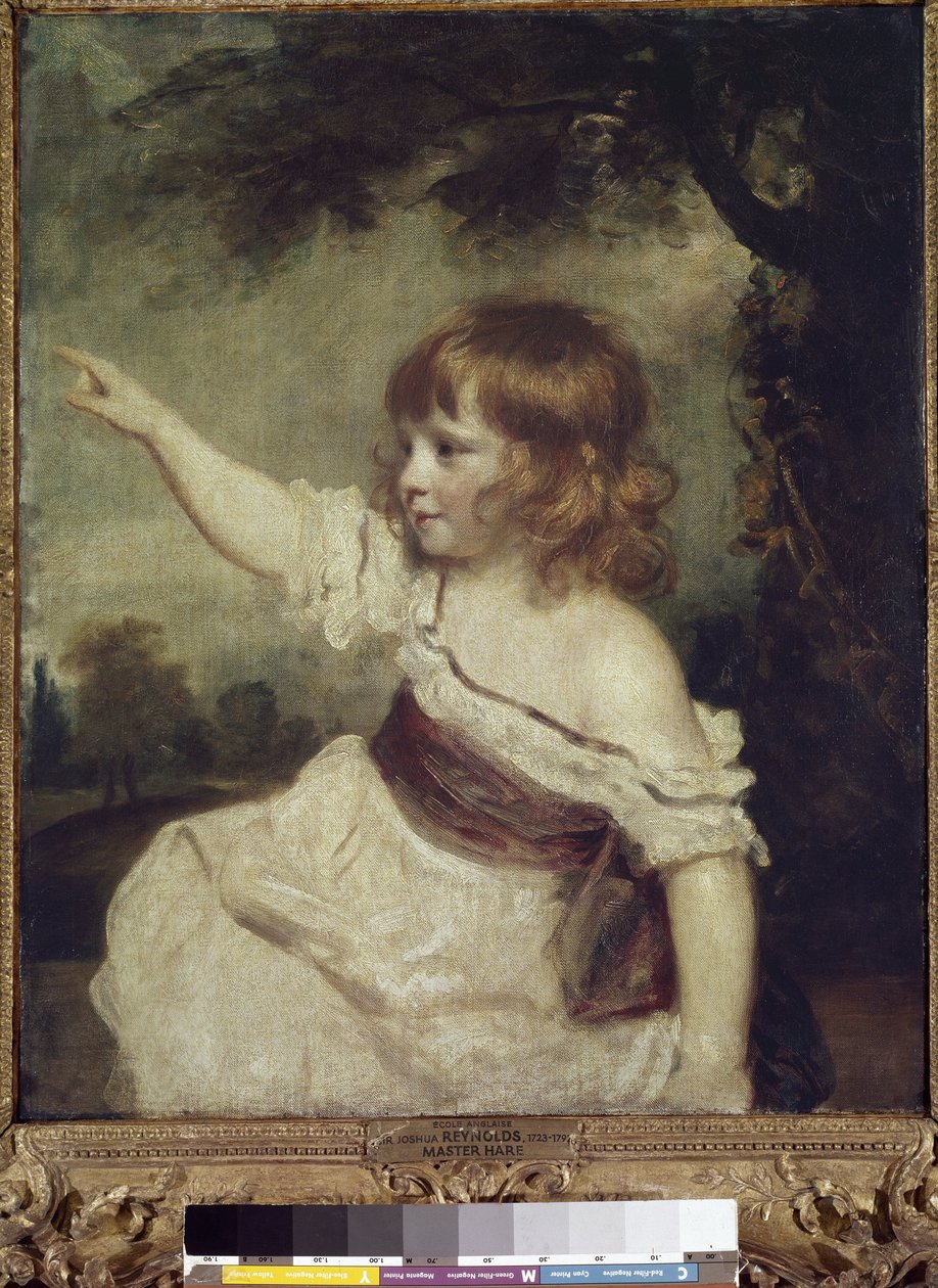 Master Hare (Francis George Hare) de Joshua Reynolds