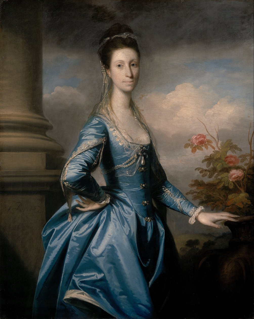 Señorita Elizabeth Ingram de Joshua Reynolds