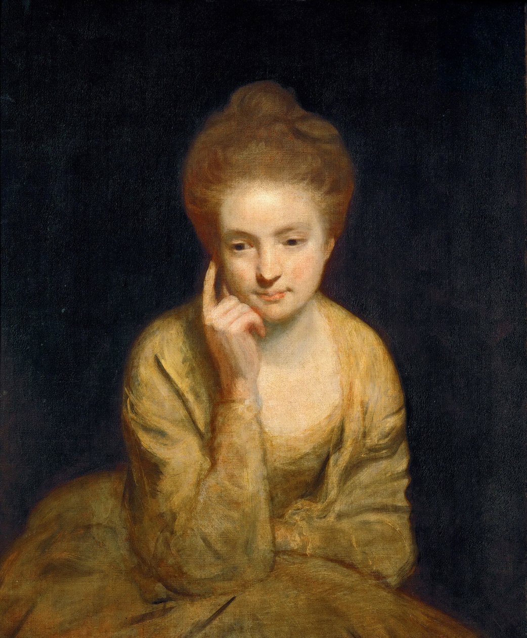 Retrato de una joven de Joshua Reynolds
