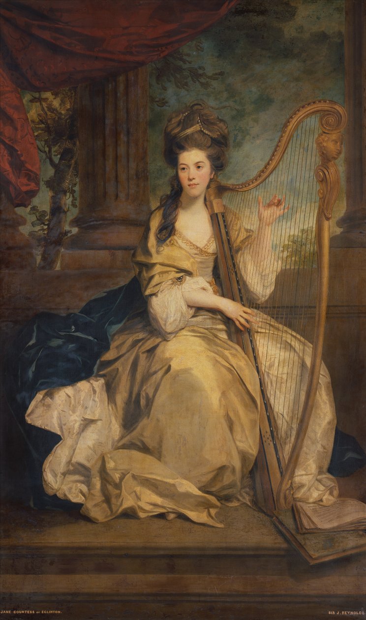 Retrato de Jane Lindsay, Condesa de Eglinton de Joshua Reynolds