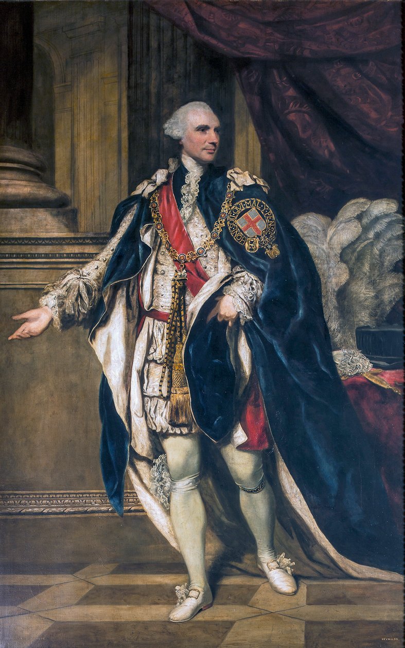 Retrato de John Stuart, III Conde de Bute (1713-1792) de Joshua Reynolds