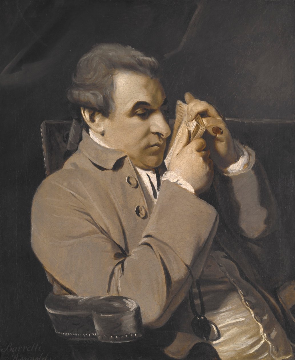 Retrato de Joseph Baretti de Joshua Reynolds