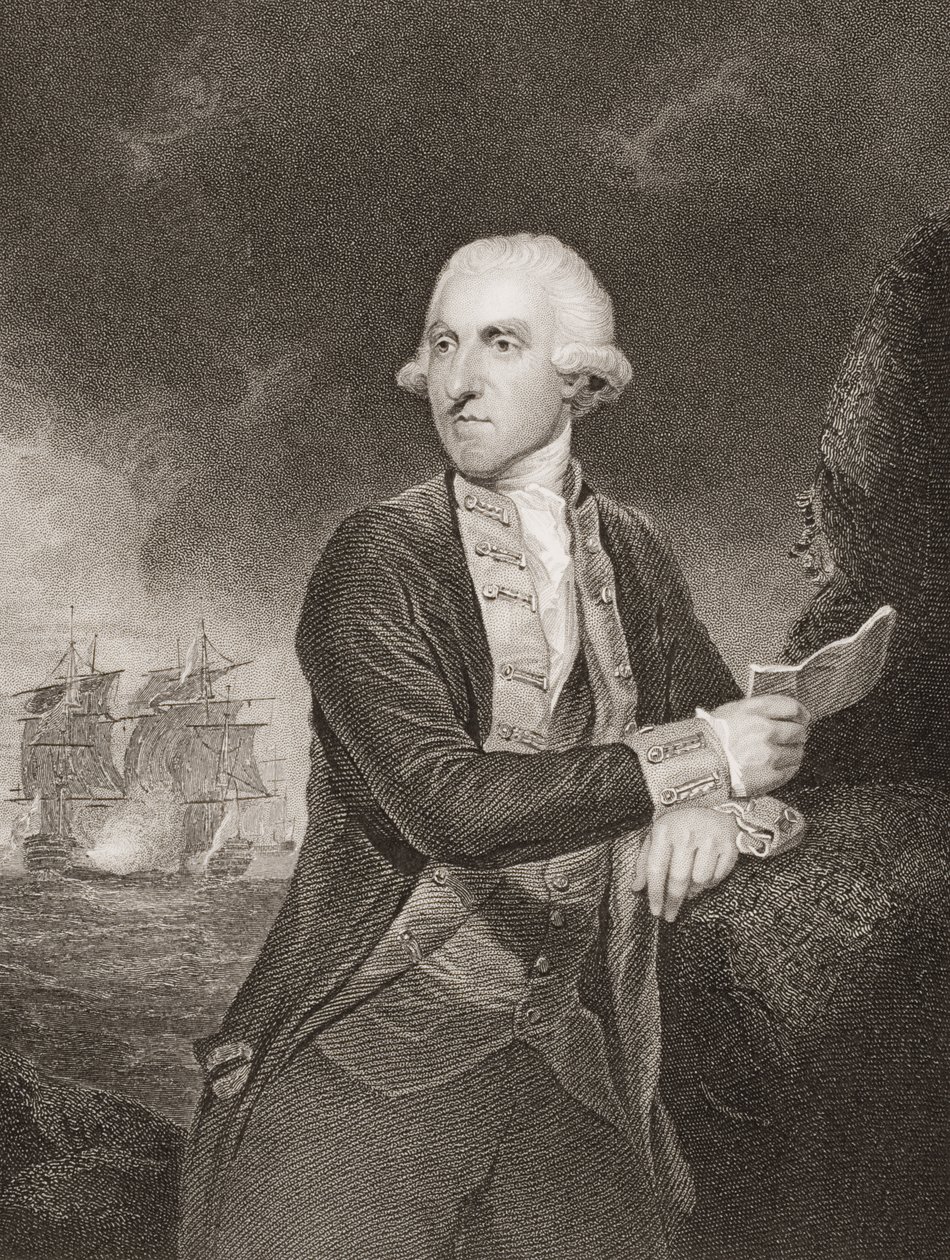 Samuel Hood, 1er Vizconde Hood, ilustración de 