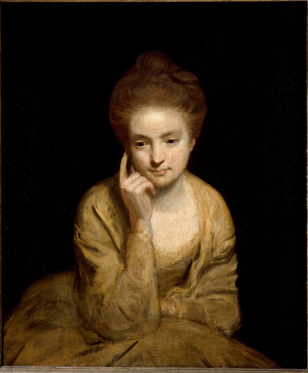 Estudio para el retrato de una joven de Joshua Reynolds
