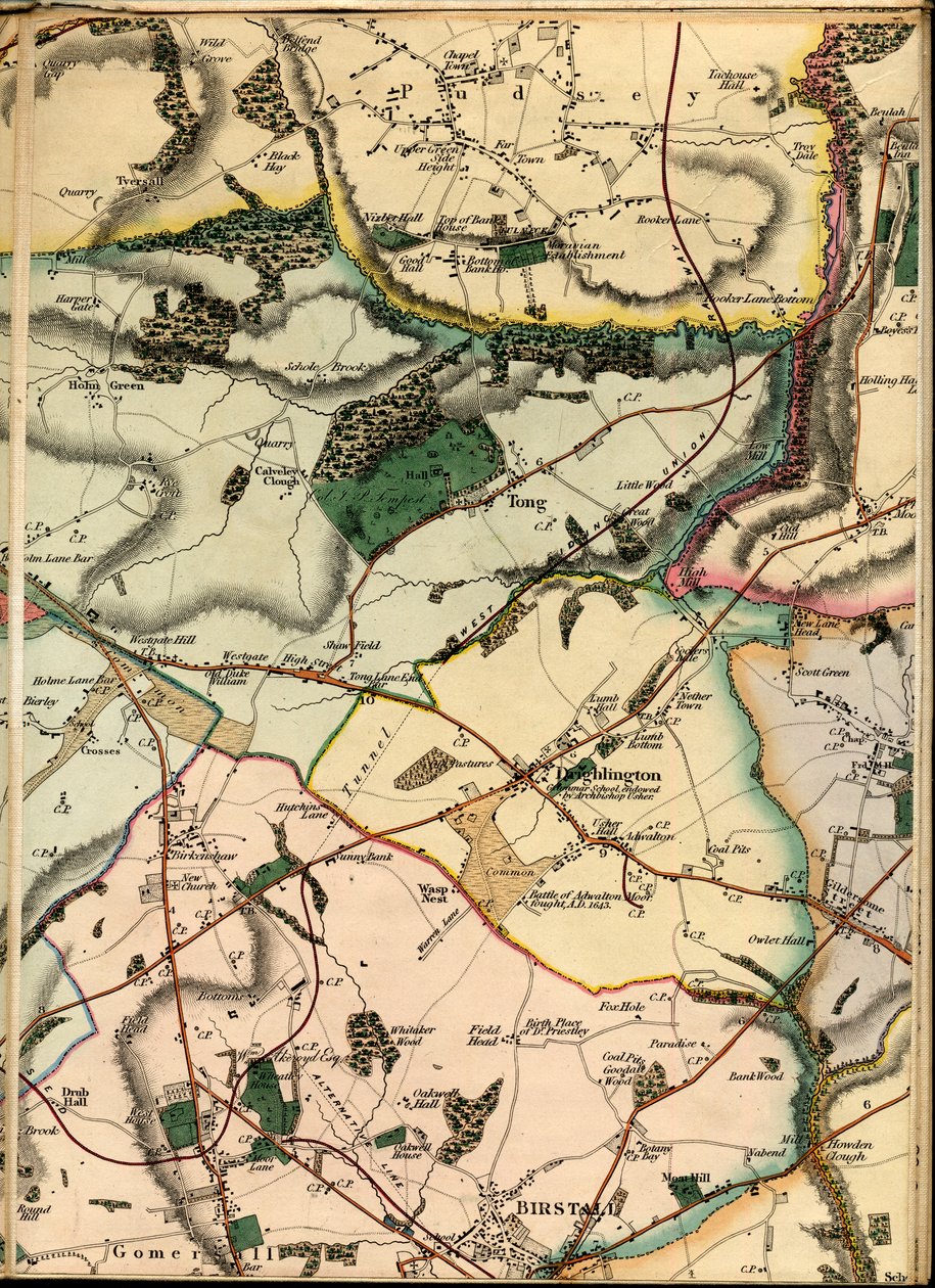 C2, Pudsey, Tong, Drighlington y Birstall de Joshua Thorp