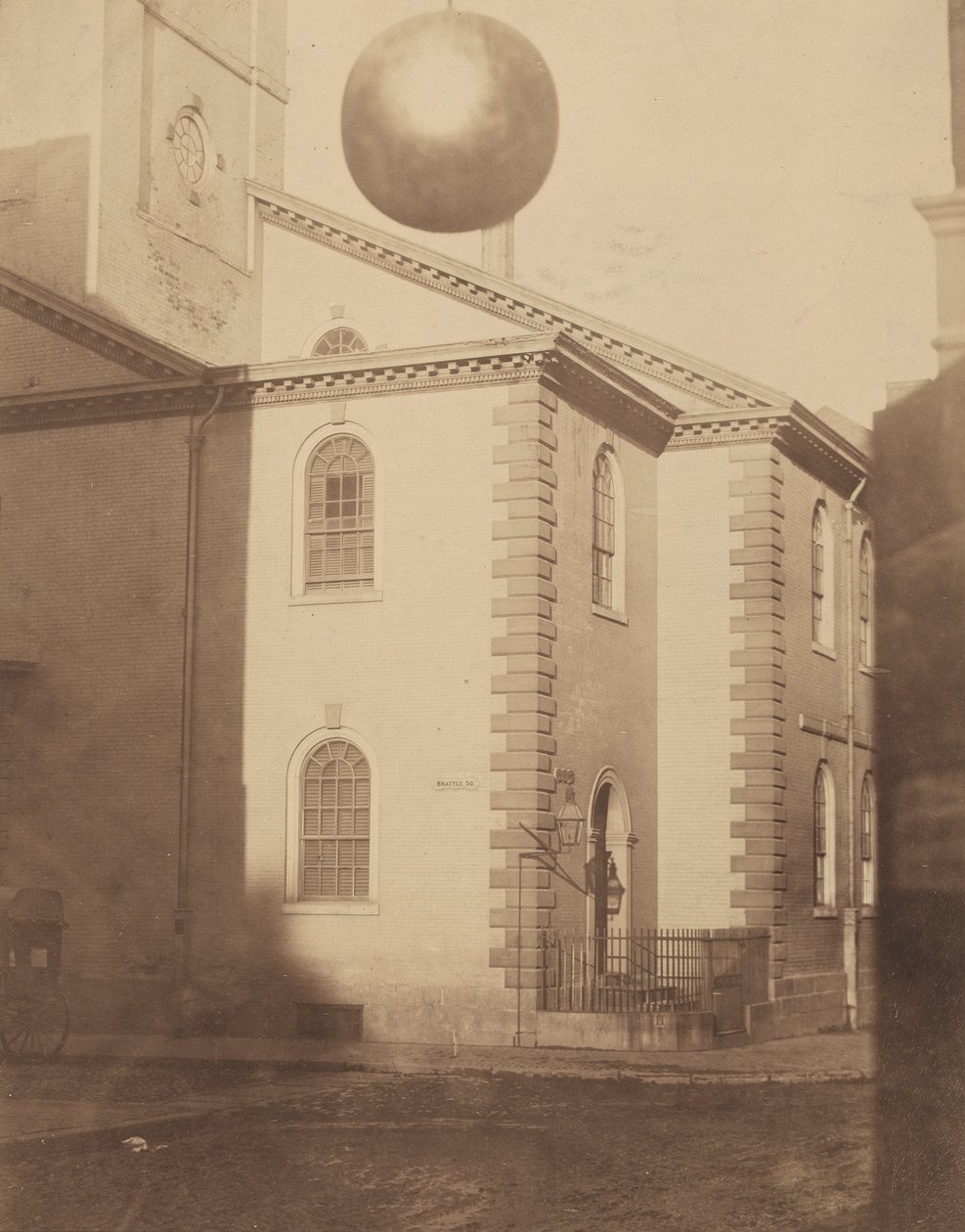 Iglesia de Brattle Square, 1850 (foto) de Josiah Johnson Hawes