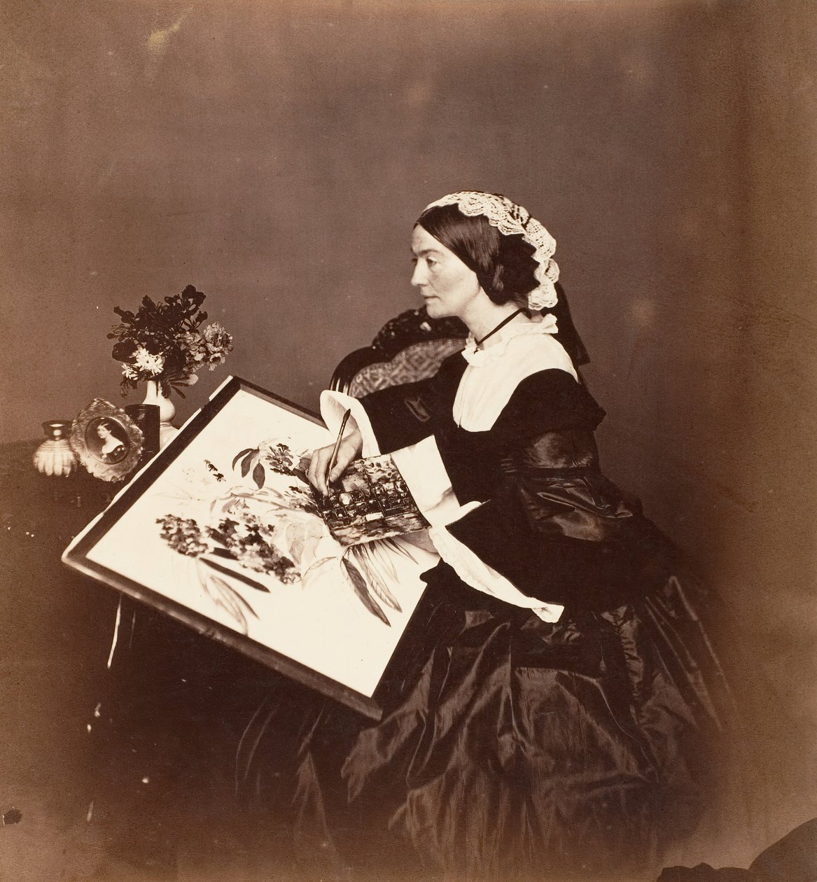 La condesa Canning, Calcuta, 1861 de Josiah Rowe
