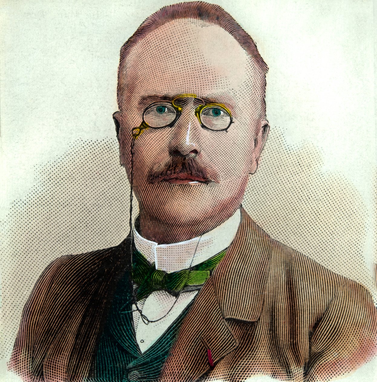 Edouard Branly, 20eme siecle (Grabado) de Josse Photo