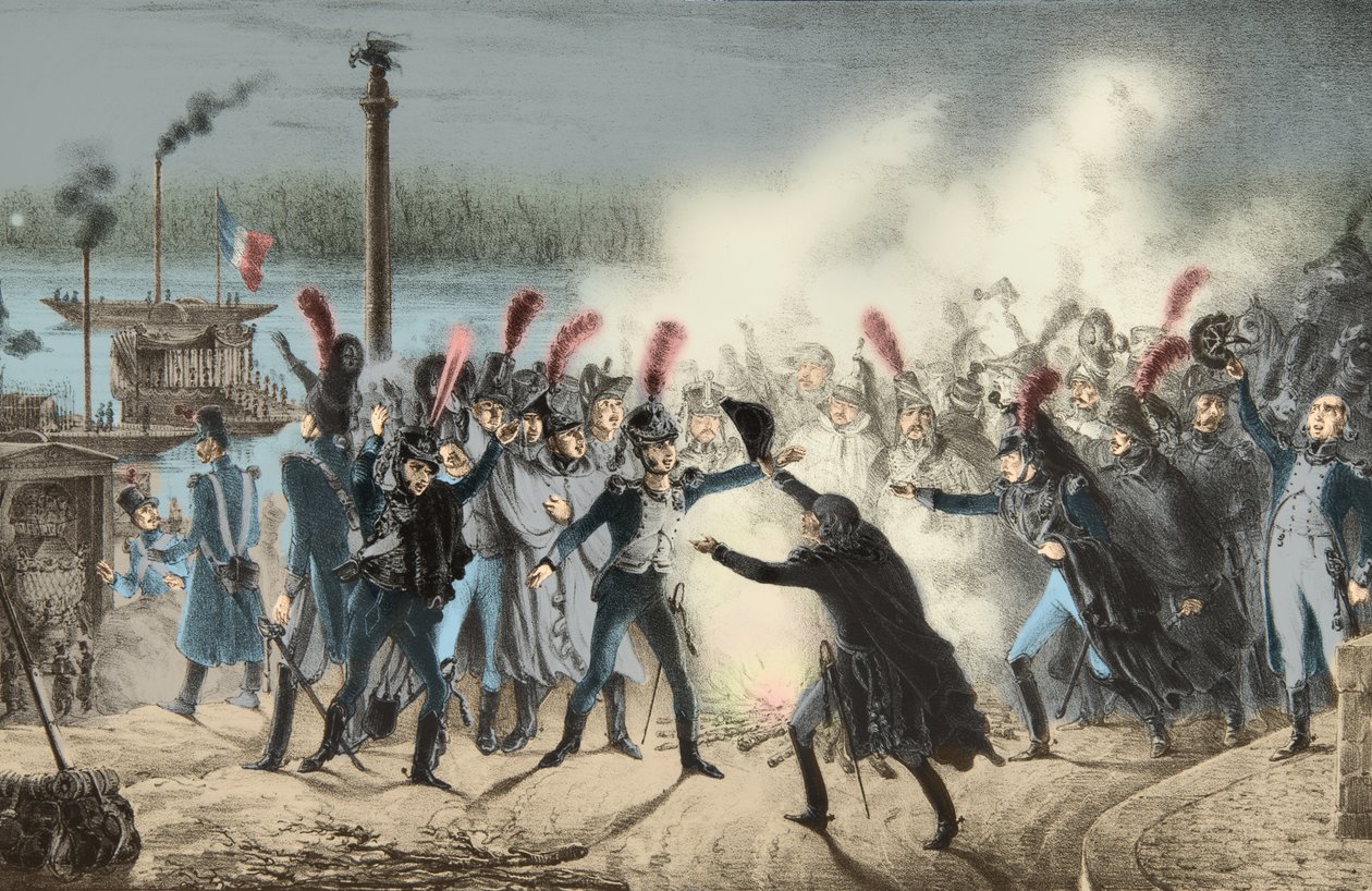 El último vivac de los soldados del imperio de Josse Photo