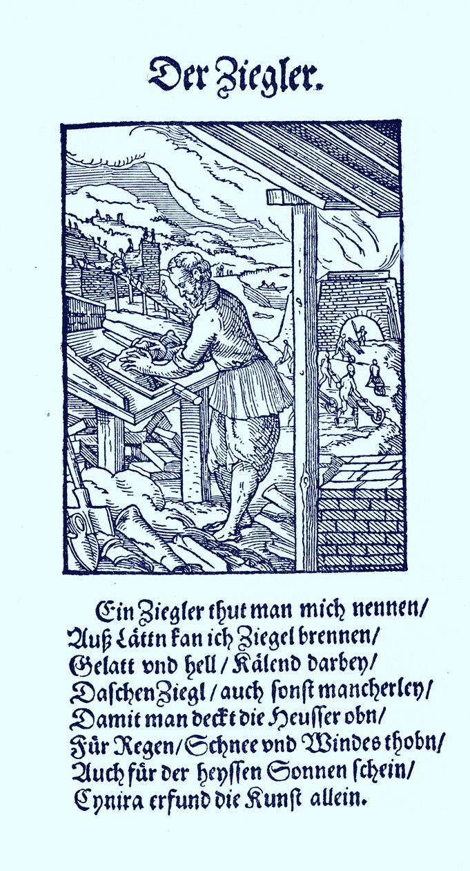 Ladrillero de Jost Amman