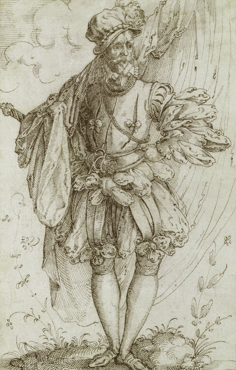 Abanderado, 1560s de Jost Amman