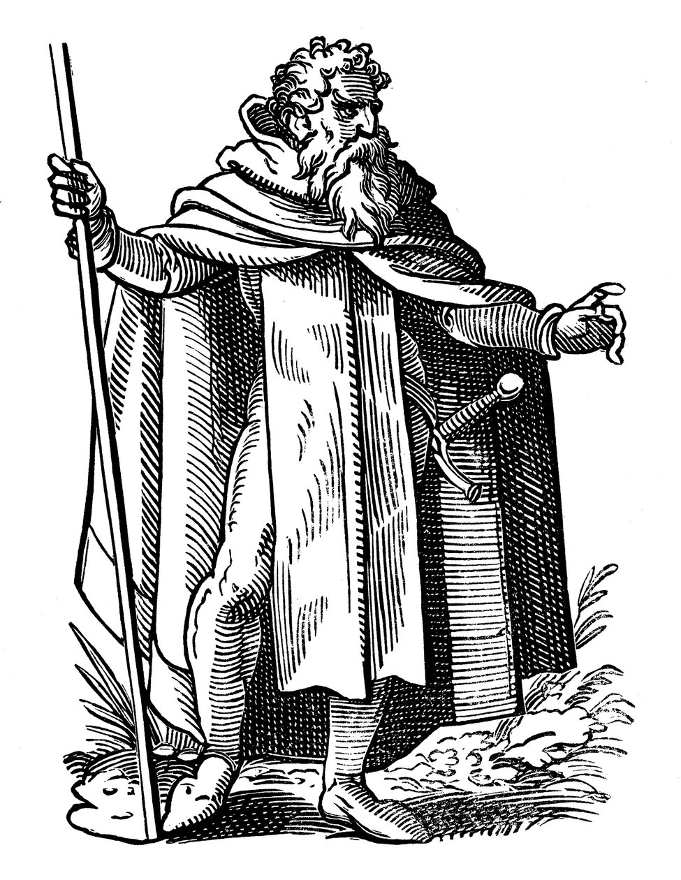 Caballero de Malta de la orden de San Juan de Jerusalén, siglo XVI de Jost Amman