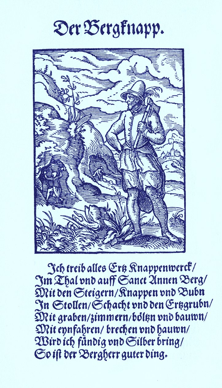 Minero de Jost Amman