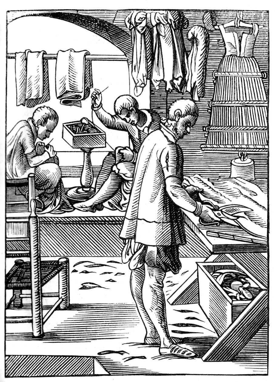 Sastre, siglo XVI de Jost Amman