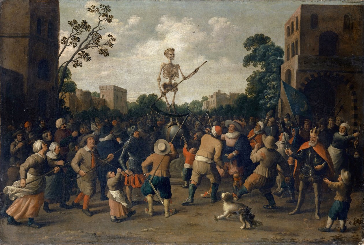 La lucha contra la muerte de Jost Cornelisz Droochsloot