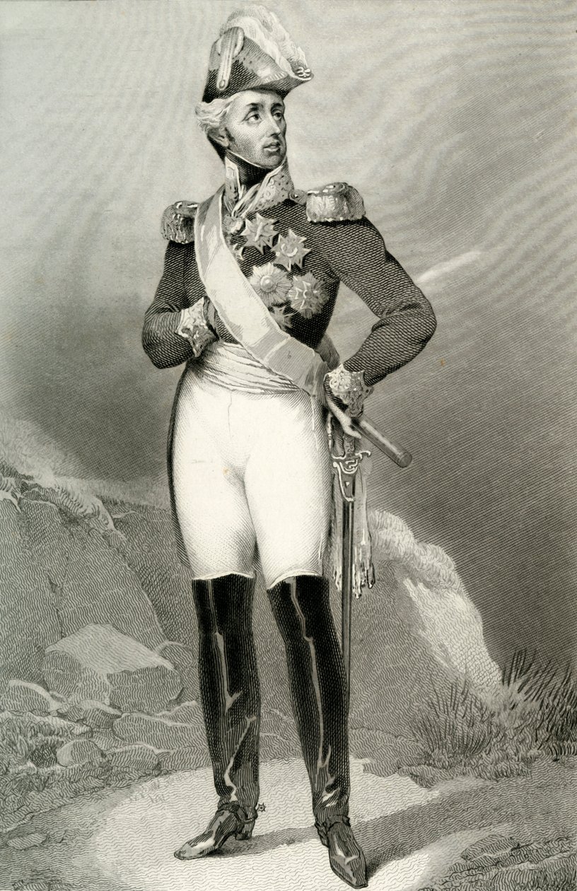Luis Aloysius, Príncipe de Hohenlohe-Waldenburg-Bartenstein, 1804, 1839 de Joubert