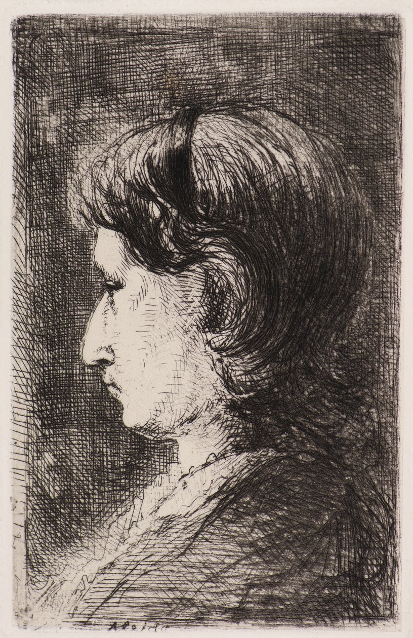 Retrato femenino de Jozef  Israels