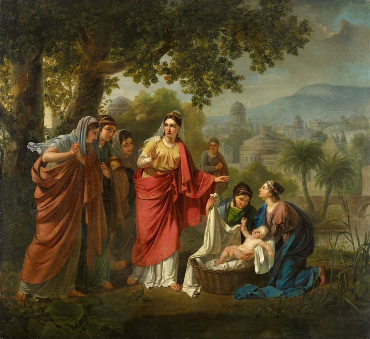 Hallazgo de Moisés de Jozef Geirnaert