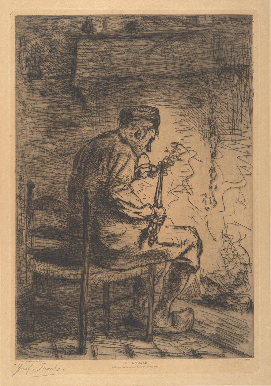 El fumador de Jozef Israëls